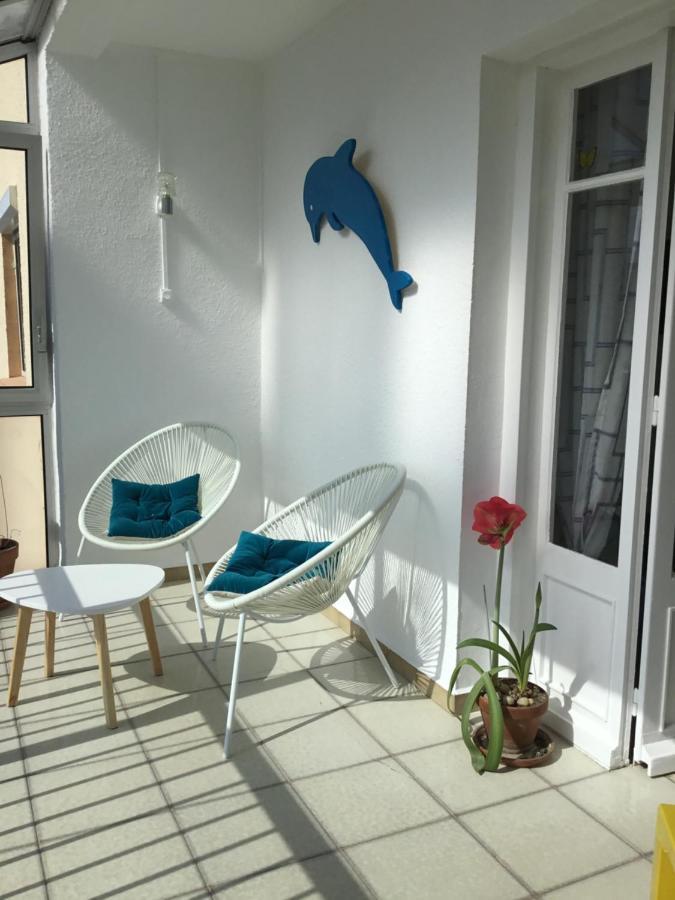 Maison de vacances avec jardin à 50 m de la plage Narbona Esterno foto
